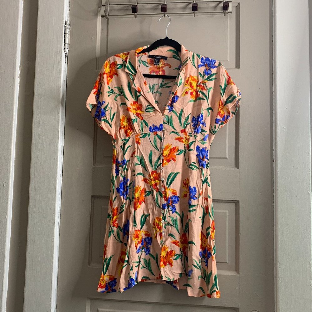 Cute Floral Forever 21 mini Dress